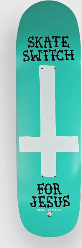 Skate Switch 8.625"X32.16" High Concave Skateboard Deck blå