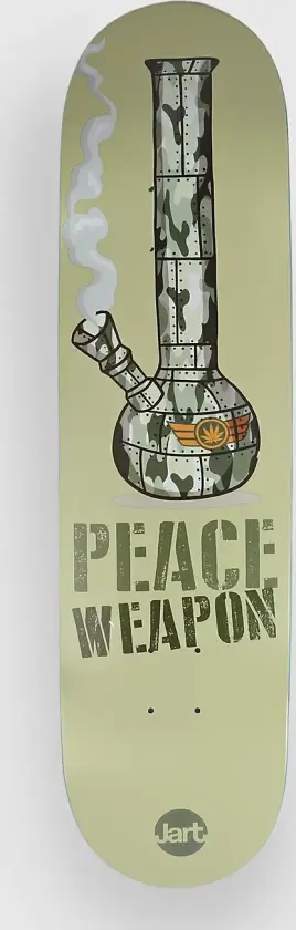 Stay High 8.25"X31.72" Hc Skateboard Deck hvit