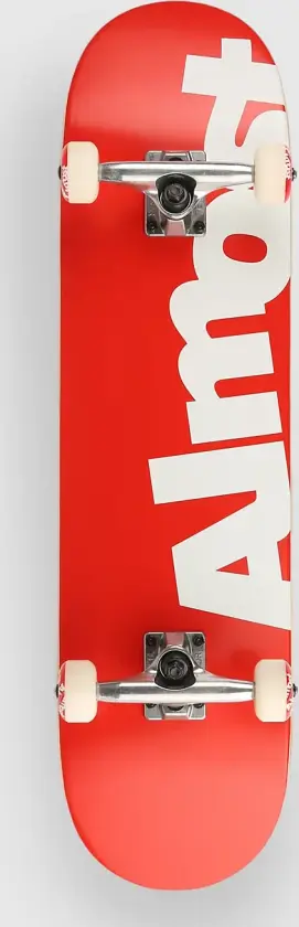 Side Pipe Fp 8.125" Komplette rød