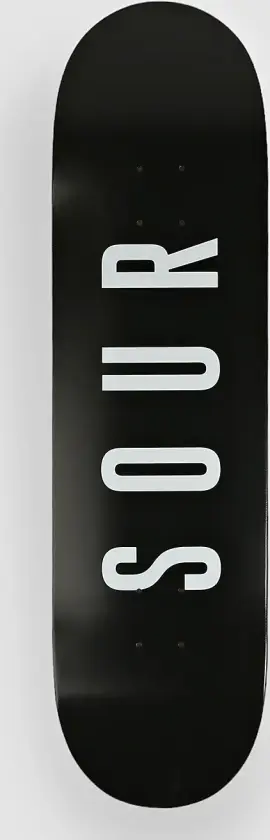 Sour Army - Black 8.5" Skateboard Deck svart