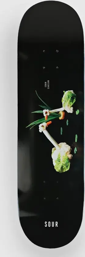 Simon - Swanlake 8.5" Skateboard Deck svart