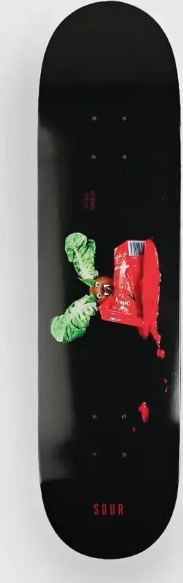 Gustav - Bat 8" Skateboard Deck svart