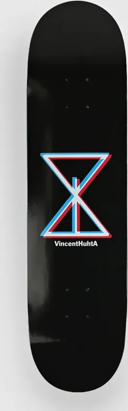 Vincent - Inflluencer 8" Skateboard Deck svart