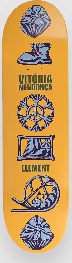 Totem Vitoria Mendonca 8.38" Skateboard Deck mønster