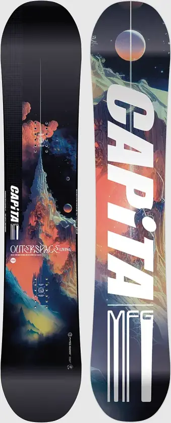 CAPiTA Outerspace Living 2025 Snowboard mønster
