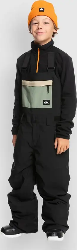 Mash Up Bib Pant svart