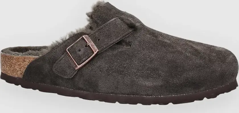 Boston Shearling Sandaler brun