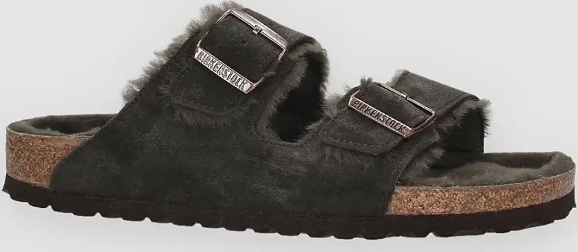Arizona Shearling Sandaler brun