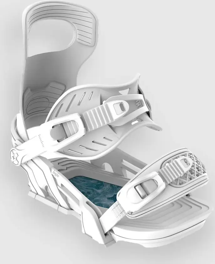 Logic 2025 Snowboardbinding hvit