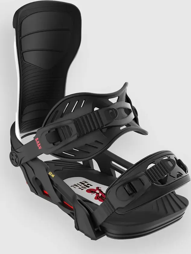 Axtion 2025 Snowboardbinding svart