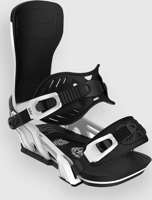 Transfer 2025 Snowboardbinding hvit