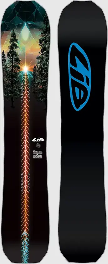 Golden Orca 2025 Snowboard mønster