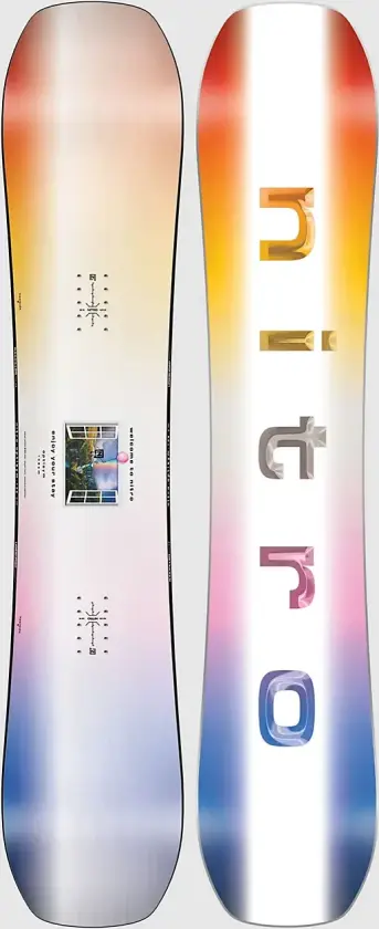 Optisym 2025 Snowboard mønster