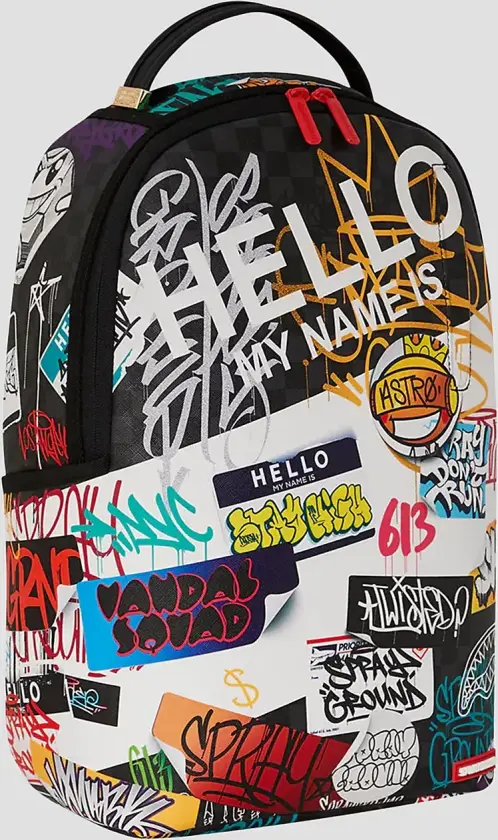 Tagged Up Hmni Ryggsekk mønster