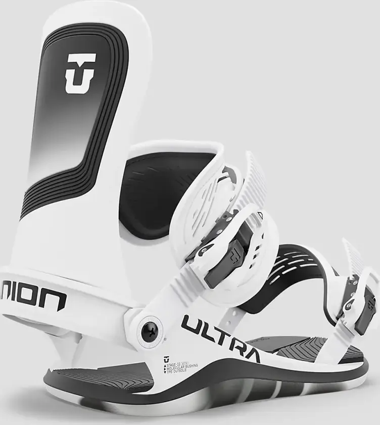 UNION Ultra Men 2025 Snowboardbinding hvit