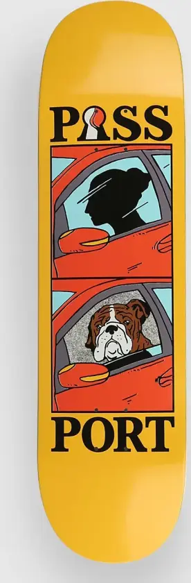 Bilde av What U Think U Saw Passenger 8.25" Skateboard Deck oransj
