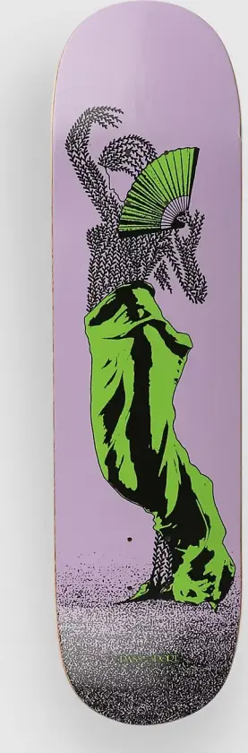 Stem Sirens Series Fan 8.125" Skateboard Deck rosa