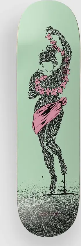 Stem Sirens Series Flower Chain 8.5" Skateboard Deck grønn