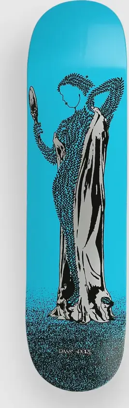Stem Sirens Series Mirror 8.0" Skateboard Deck blå