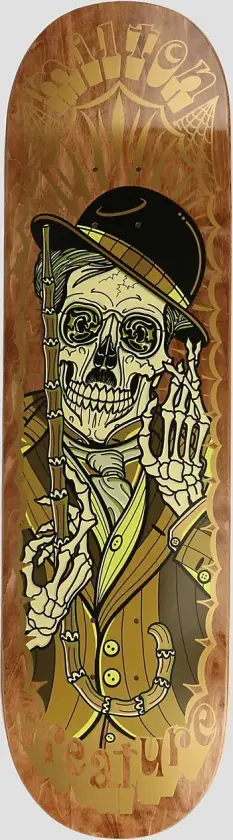 Martinez The Immigrant Three Pro 8.6" Skateboard Deck brun