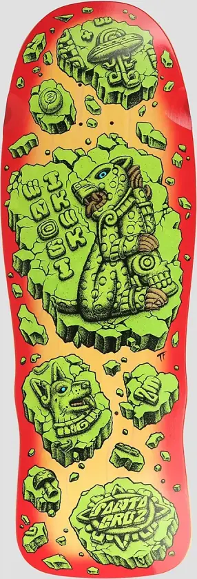 Winkowski Jaguar Shaped 10.35" Skateboard Deck grønn