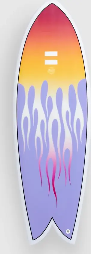 Endurance Dab 5´7 Fire Surfebrett mønster