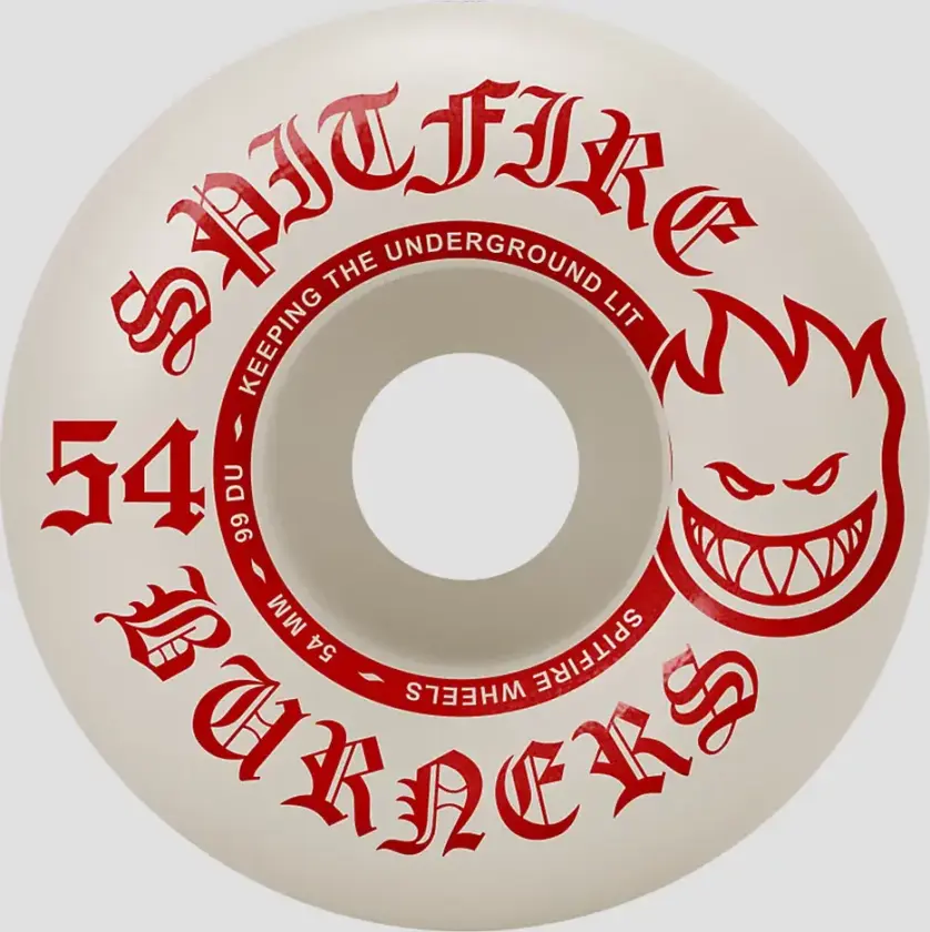 Bilde av 99Du Burner Red 54mm Hjul hvit