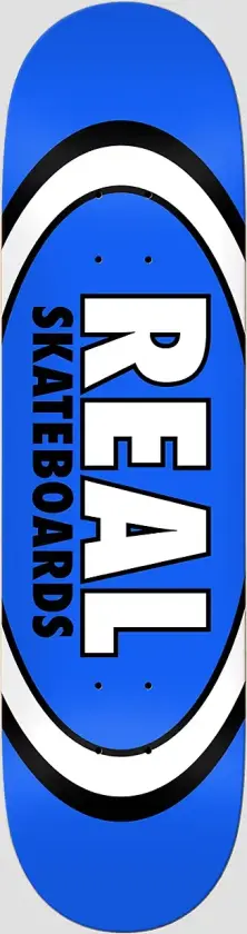 Team Classic Oval 8.5" Skateboard Deck blå