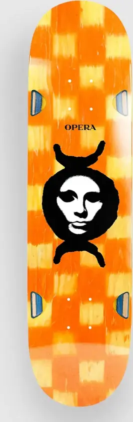 Dye Mask 8.5" Skateboard Deck gul