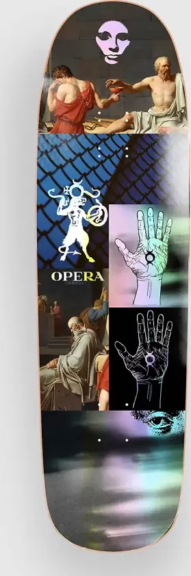 Marked 9.125" Skateboard Deck blå