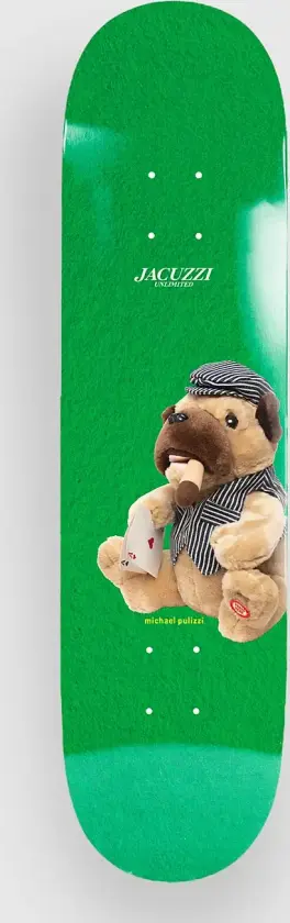 Michael Pulizzi Know When To Hold Em 8.3 Skateboard Deck grønn