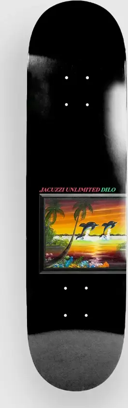 John Dilo Flipper 8.25" Skateboard Deck svart