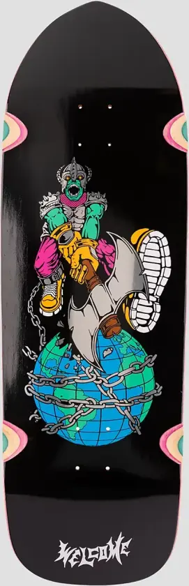 Unchained On Magic Bullet 2.0 10.4" Skateboard Deck svart