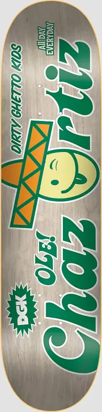 Ole!Ortiz 8.1" Skateboard Deck grå