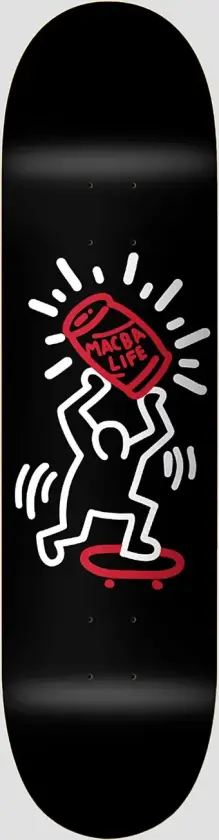 Dummy 8,1" Skateboard Deck svart
