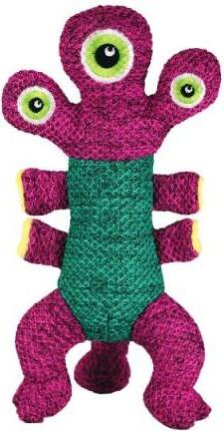 KONG Woozles Alien Rosa Hundeleke