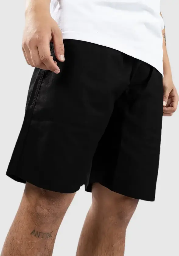 Linen Shorts svart