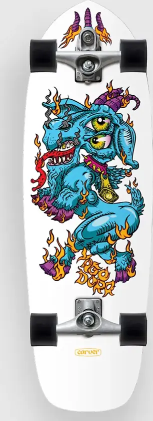 Yago Fire Goat C7 30,75" Surfskate mønster