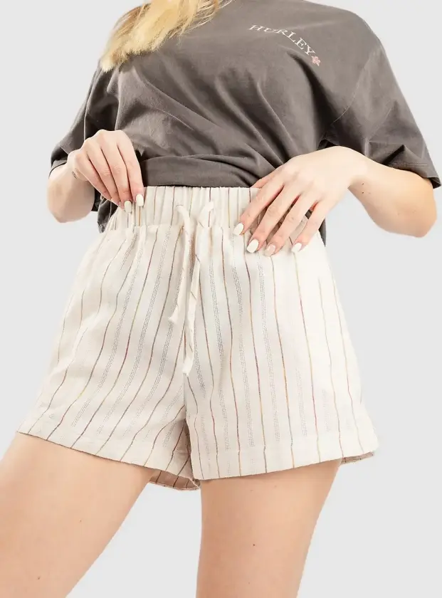 Linen Shorts hvit