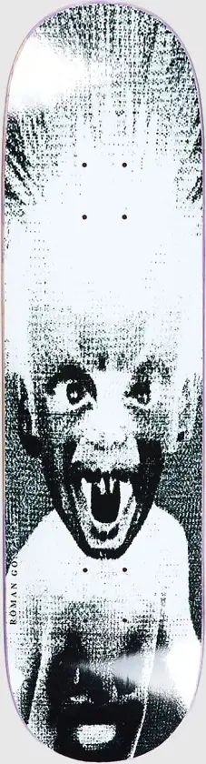 Demon Child 8.375" Skateboard Deck hvit