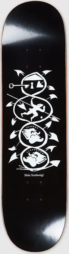 The Spiral of Life 8.25" Skateboard Deck svart