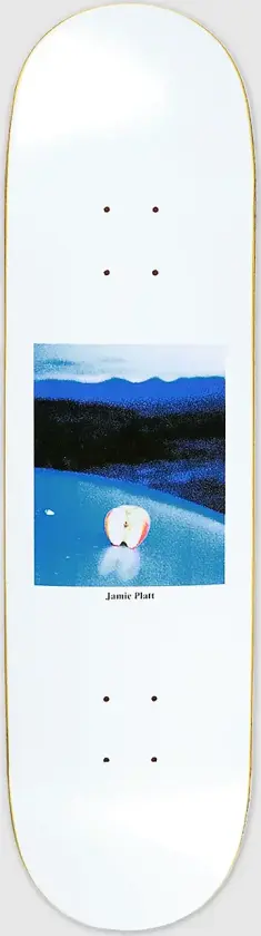 Apple 8.0" Skateboard Deck hvit