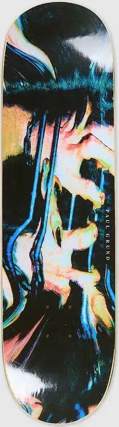 Paul Grund Tweaked Hands 8.0" Skateboard Deck mønster