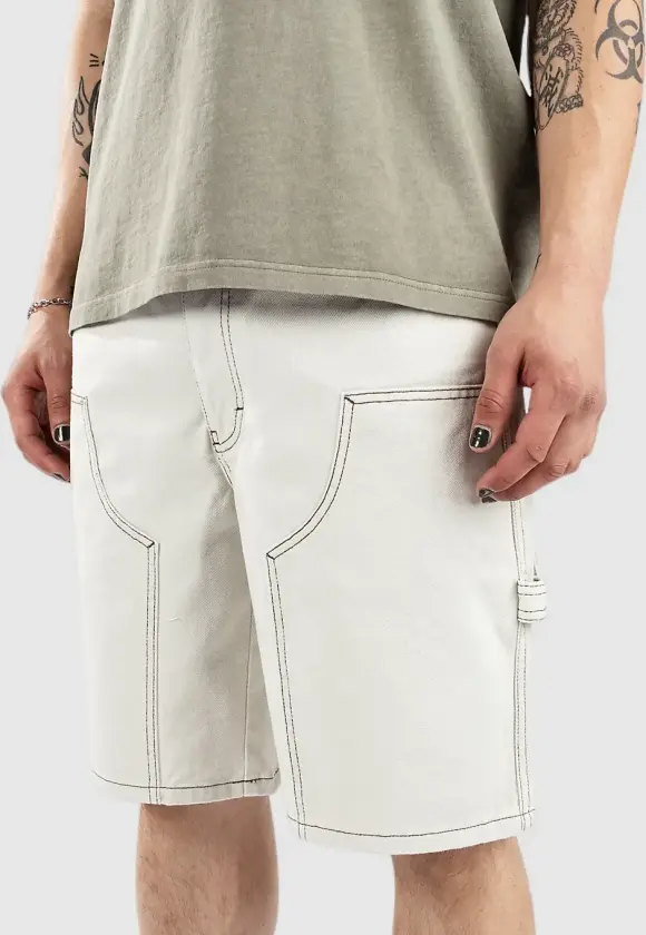 Double Knee Sk8 Shorts hvit