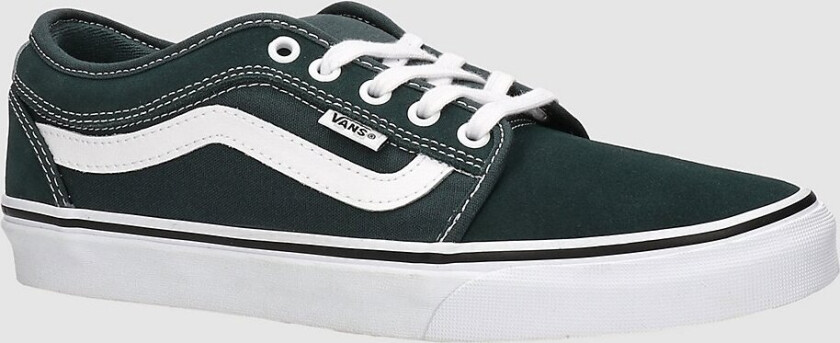 Chukka Low Sidestripe Skatesko svart