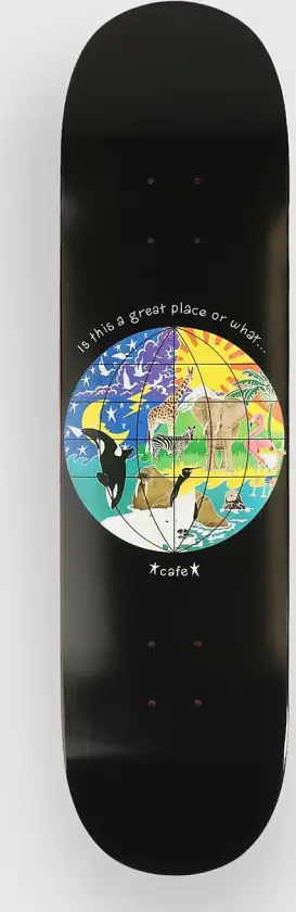 Great Place 8.25" Skateboard Deck svart