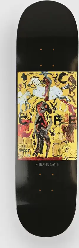 First Adventure Korahn Gayle Pro 8.25" Skateboard Deck svart