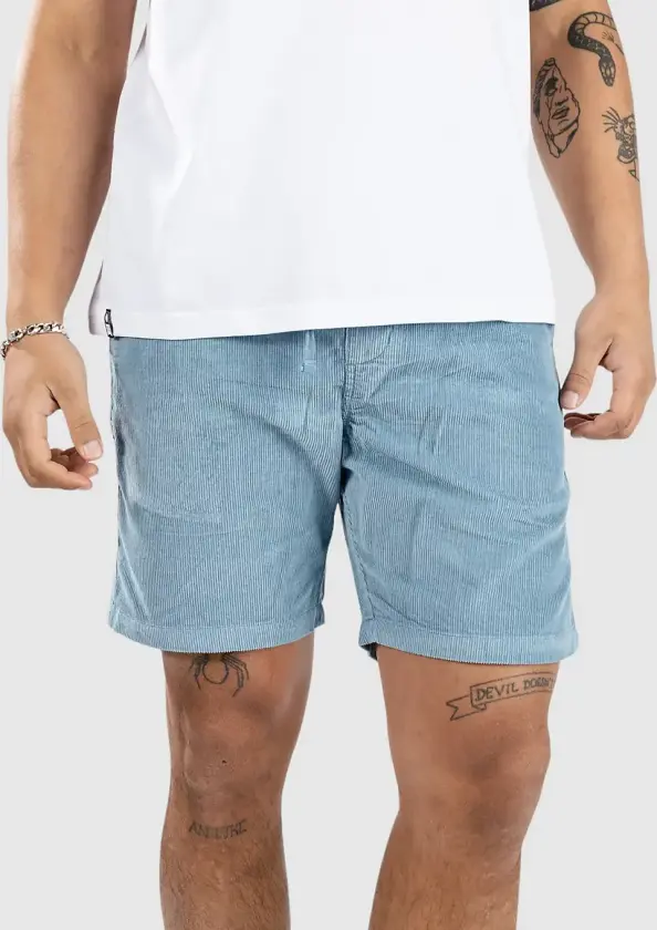 Taxer Cord Shorts blå
