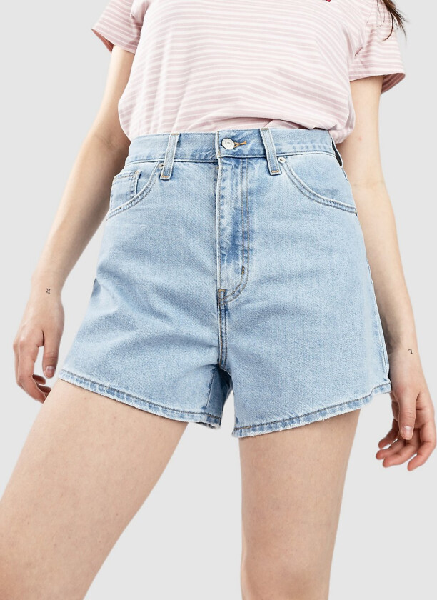 Levi's High Waisted Mom Shorts blå
