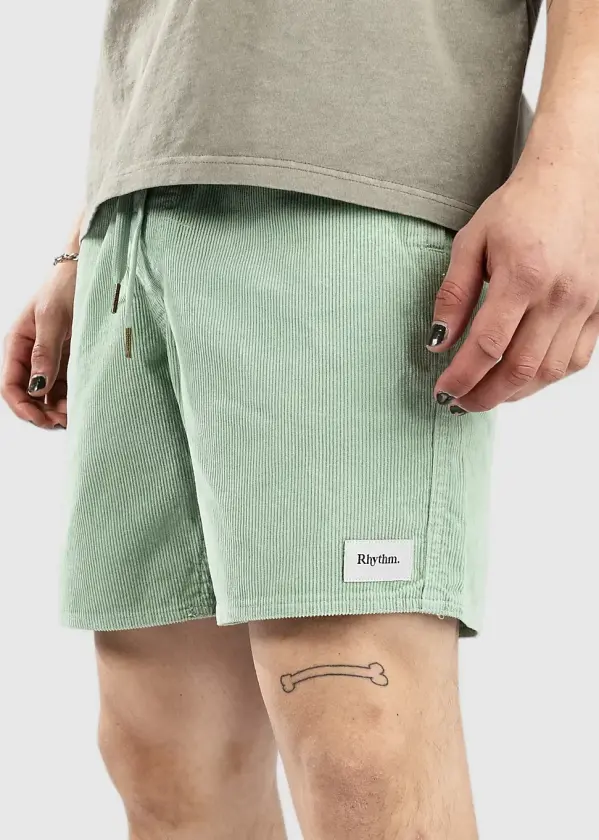 Cord Jam Shorts grønn